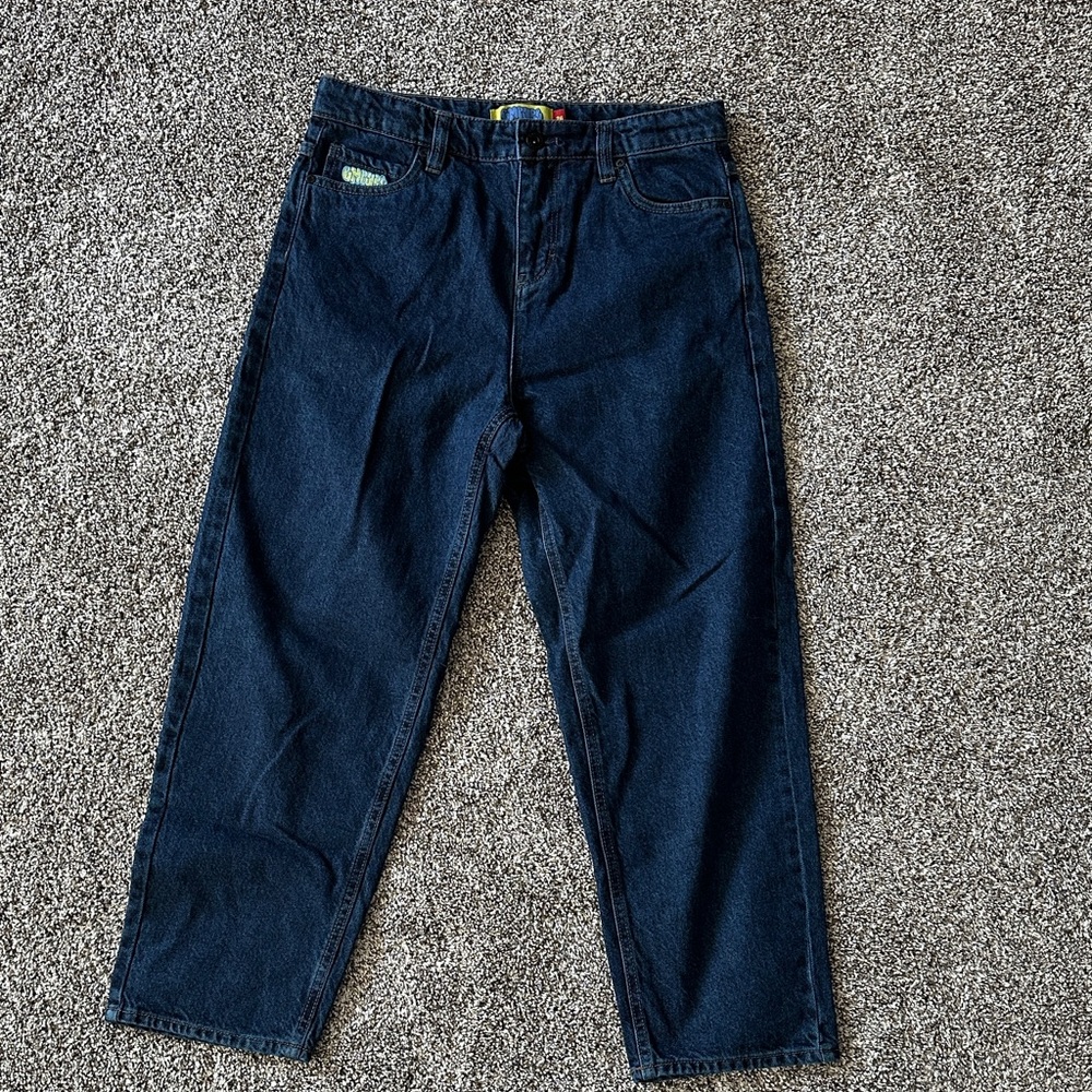 Empyre Men's Deep Indigo Relaxed Jeans